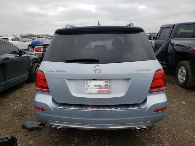 WDCGG0EB7EG228591 - 2014 MERCEDES-BENZ GLK 250 BLUETEC BLUE photo 6