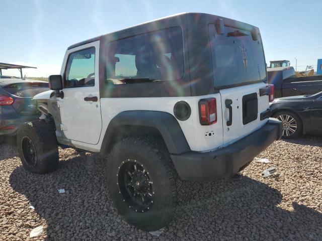 1C4AJWAGXFL676107 - 2015 JEEP WRANGLER SPORT WHITE photo 2