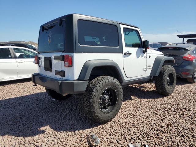 1C4AJWAGXFL676107 - 2015 JEEP WRANGLER SPORT WHITE photo 3