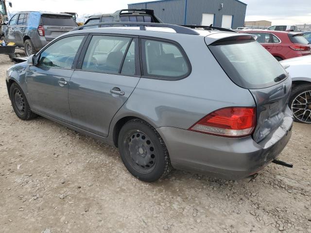 3VWPZ8AJ4BM672666 - 2011 VOLKSWAGEN JETTA S GRAY photo 2