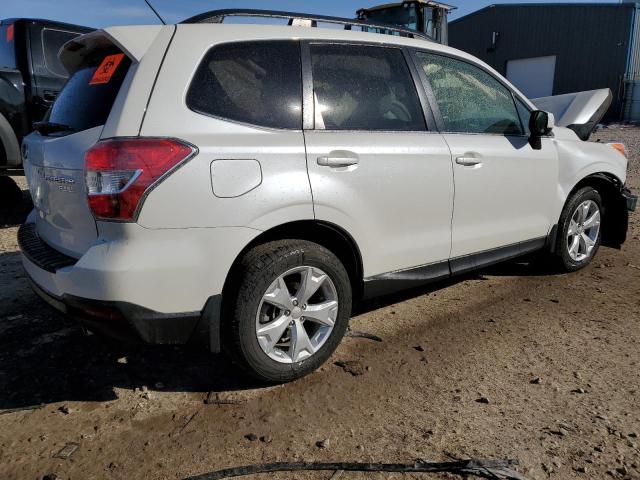 JF2SJAHC7FH585018 - 2015 SUBARU FORESTER 2.5I LIMITED WHITE photo 3