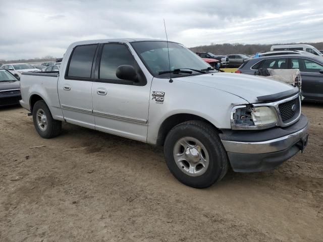 1FTRW07L13KD35492 - 2003 FORD F150 SUPERCREW SILVER photo 4