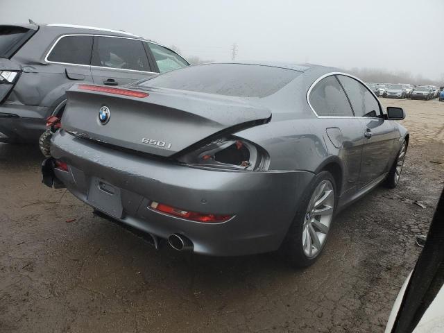 WBAEA53538CV90208 - 2008 BMW 650 I GRAY photo 3