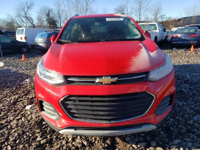 3GNCJPSB0JL302420 - 2018 CHEVROLET TRAX 1LT RED photo 5