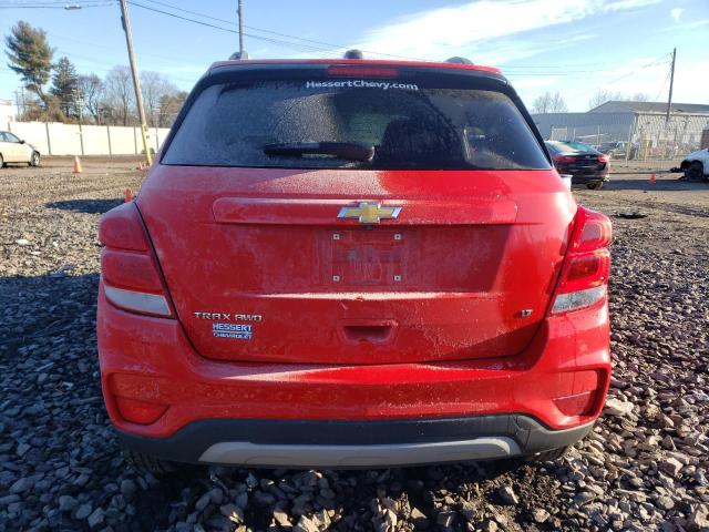 3GNCJPSB0JL302420 - 2018 CHEVROLET TRAX 1LT RED photo 6