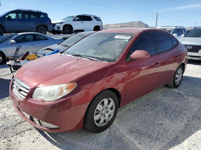 KMHDU46D28U430300 - 2008 HYUNDAI ELANTRA GLS MAROON photo 1