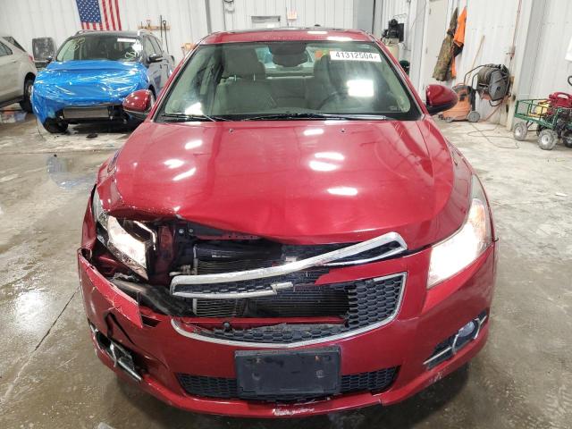 1G1PG5SB5D7108772 - 2013 CHEVROLET CRUZE LTZ MAROON photo 5