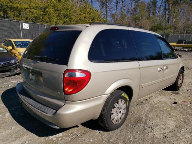 2A4GP44R46R779664 - 2006 CHRYSLER TOWN & COU LX BEIGE photo 3