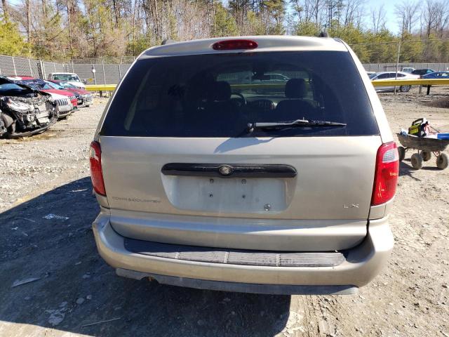 2A4GP44R46R779664 - 2006 CHRYSLER TOWN & COU LX BEIGE photo 6