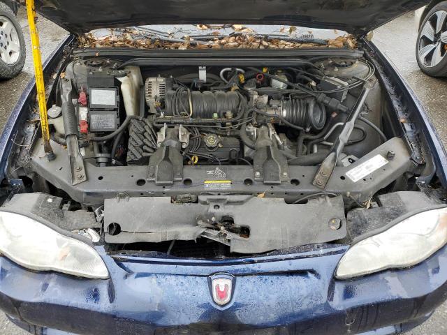 2G1WX15K429277323 - 2002 CHEVROLET MONTE CARL SS BLUE photo 11