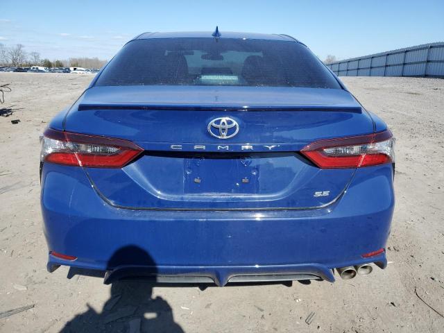 4T1G11AK7PU186944 - 2023 TOYOTA CAMRY SE NIGHT SHADE BLUE photo 6