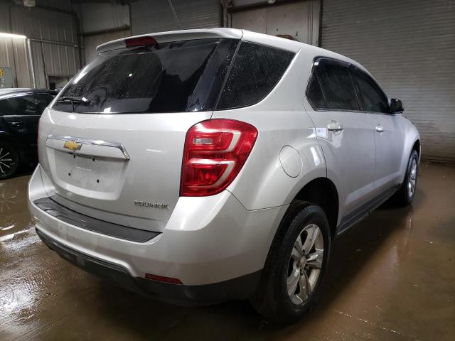 2GNALBEK0G1132831 - 2016 CHEVROLET EQUINOX LS SILVER photo 3