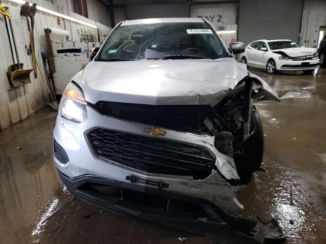 2GNALBEK0G1132831 - 2016 CHEVROLET EQUINOX LS SILVER photo 5