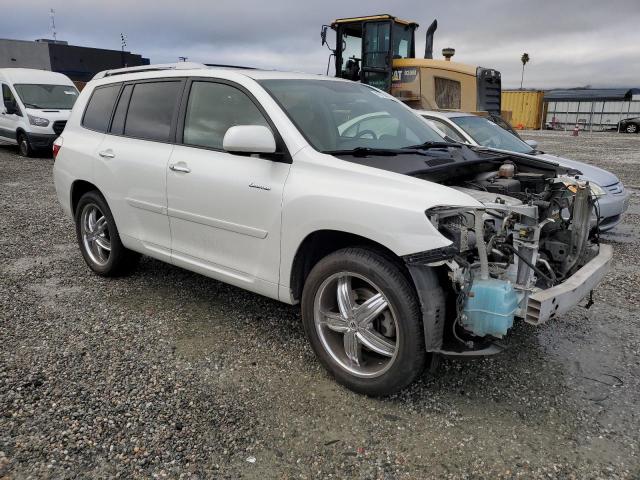 JTEDK3EHXA2154678 - 2010 TOYOTA HIGHLANDER LIMITED WHITE photo 4