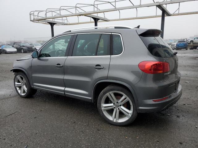 WVGBV7AX6GW057028 - 2016 VOLKSWAGEN TIGUAN S GRAY photo 2