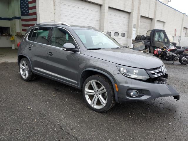 WVGBV7AX6GW057028 - 2016 VOLKSWAGEN TIGUAN S GRAY photo 4