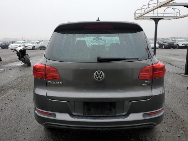 WVGBV7AX6GW057028 - 2016 VOLKSWAGEN TIGUAN S GRAY photo 6