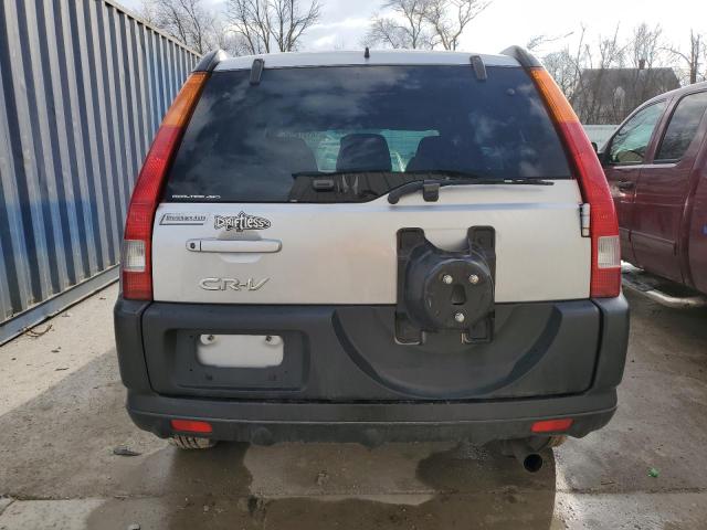 JHLRD78824C051070 - 2004 HONDA CR-V EX SILVER photo 6