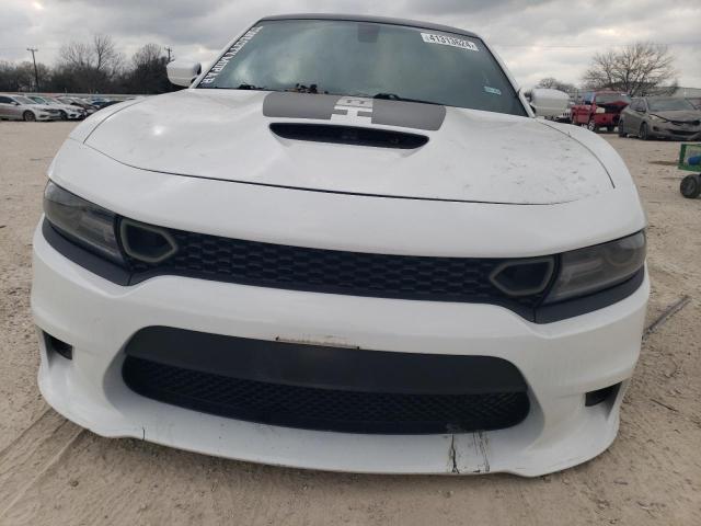 2C3CDXCT0MH553172 - 2021 DODGE CHARGER R/T WHITE photo 5