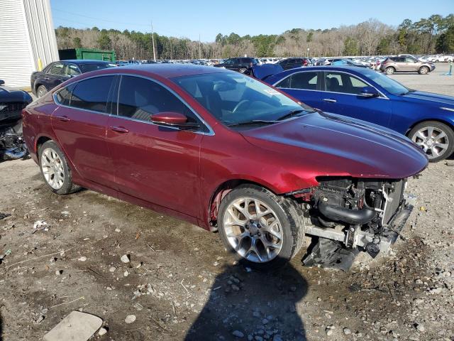 1C3CCCEG9FN523710 - 2015 CHRYSLER 200 C RED photo 4