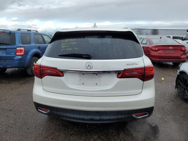 5FRYD3H49FB011278 - 2015 ACURA MDX TECHNOLOGY WHITE photo 6