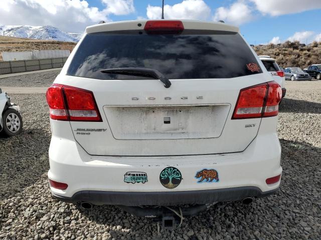 3C4PDDBG6ET127334 - 2014 DODGE JOURNEY SXT WHITE photo 6