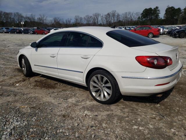 WVWEU73C69E536119 - 2009 VOLKSWAGEN CC WHITE photo 2