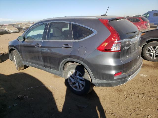 2HKRM4H78GH709650 - 2016 HONDA CR-V EXL GRAY photo 2