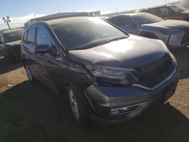 2HKRM4H78GH709650 - 2016 HONDA CR-V EXL GRAY photo 4