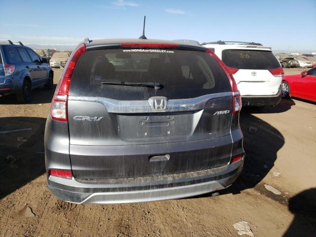 2HKRM4H78GH709650 - 2016 HONDA CR-V EXL GRAY photo 6