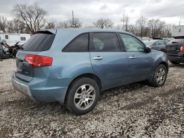 2HNYD284X8H542430 - 2008 ACURA MDX TECHNOLOGY GRAY photo 3