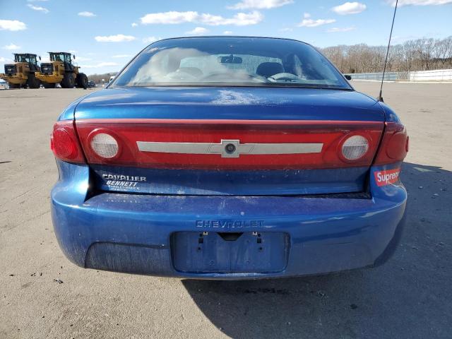 1G1JC12FX37243029 - 2003 CHEVROLET CAVALIER BLUE photo 6