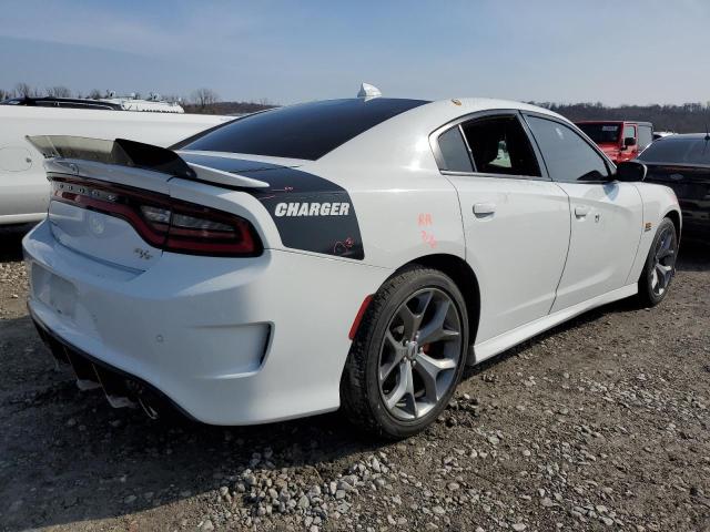 2C3CDXCT0KH539172 - 2019 DODGE CHARGER R/T WHITE photo 3