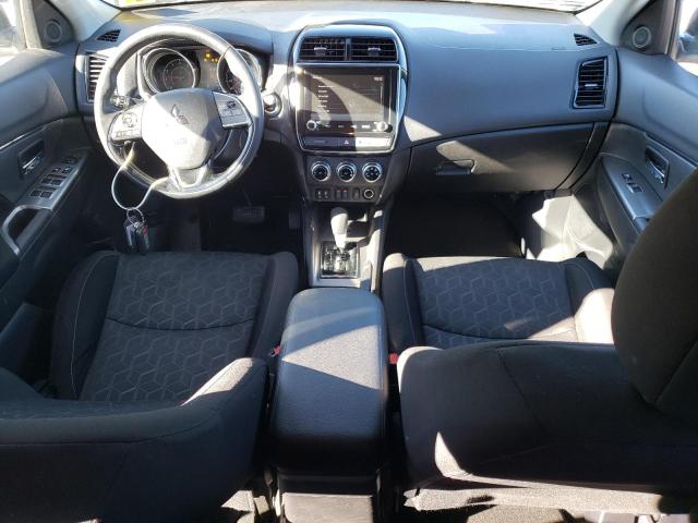 JA4ARUAU5MU017100 - 2021 MITSUBISHI OUTLANDER ES SILVER photo 8