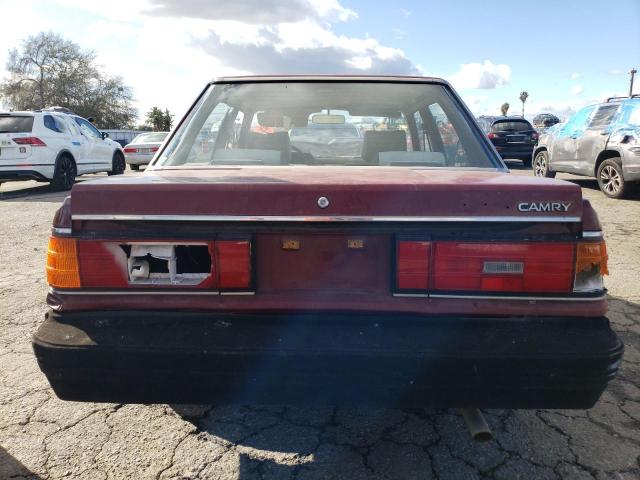 JT2SV12E7F6001184 - 1985 TOYOTA CAMRY DLX BURGUNDY photo 6