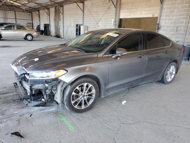 1FA6P0H75E5378046 - 2014 FORD FUSION SE GRAY photo 1