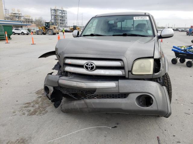 5TBRN34103S436239 - 2003 TOYOTA TUNDRA ACCESS CAB SR5 GRAY photo 5