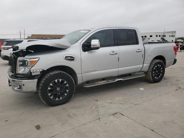 1N6AA1E53HN514366 - 2017 NISSAN TITAN SV SILVER photo 1