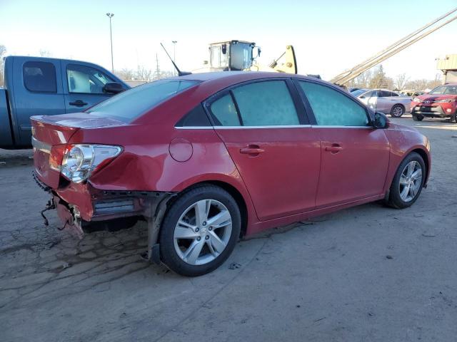 1G1P75SZXE7120687 - 2014 CHEVROLET CRUZE RED photo 3