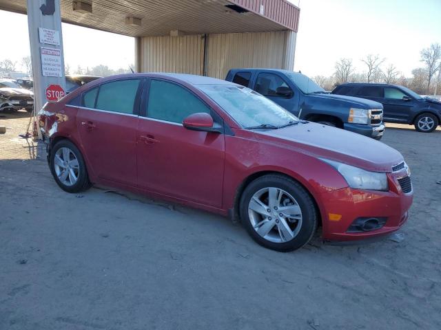 1G1P75SZXE7120687 - 2014 CHEVROLET CRUZE RED photo 4