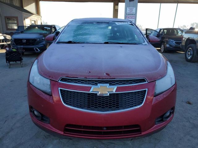 1G1P75SZXE7120687 - 2014 CHEVROLET CRUZE RED photo 5