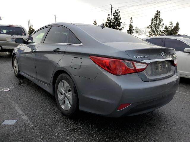 5NPEB4AC2EH829386 - 2014 HYUNDAI SONATA GLS GRAY photo 2