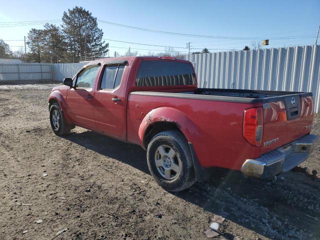 1N6AD09W17C463352 - 2007 NISSAN FRONTIER CREW CAB LE RED photo 2