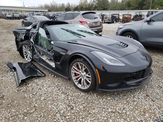 1G1YS2D69K5602935 - 2019 CHEVROLET CORVETTE Z06 2LZ BLACK photo 1