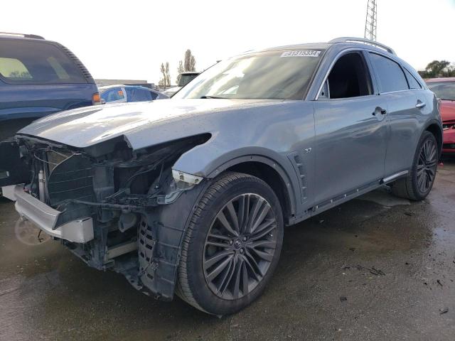 JN8CS1MU4HM140054 - 2017 INFINITI QX70 BLUE photo 1