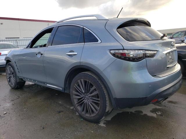 JN8CS1MU4HM140054 - 2017 INFINITI QX70 BLUE photo 2