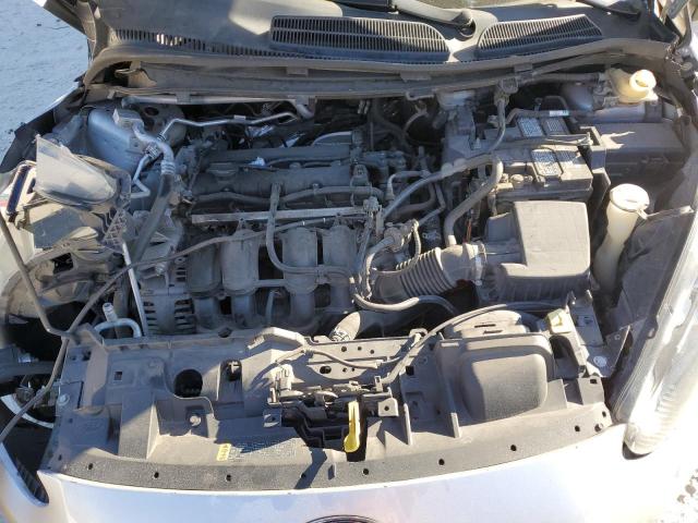 3FADP4BJ3KM113912 - 2019 FORD FIESTA SE SILVER photo 11