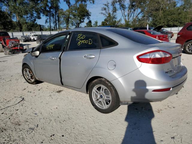 3FADP4BJ3KM113912 - 2019 FORD FIESTA SE SILVER photo 2