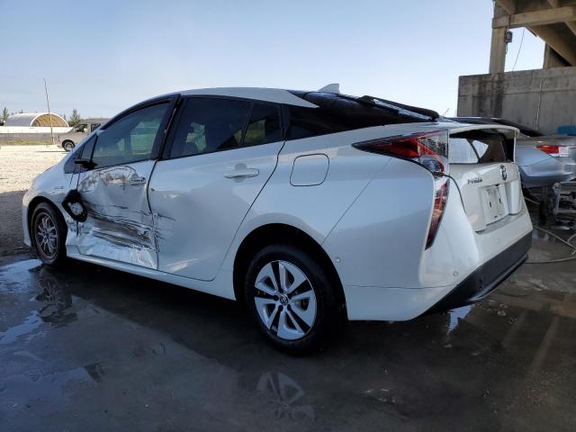 JTDKARFU8J3067658 - 2018 TOYOTA PRIUS WHITE photo 2