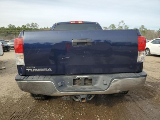 5TFRM5F1XAX001948 - 2010 TOYOTA TUNDRA DOUBLE CAB SR5 BLUE photo 6